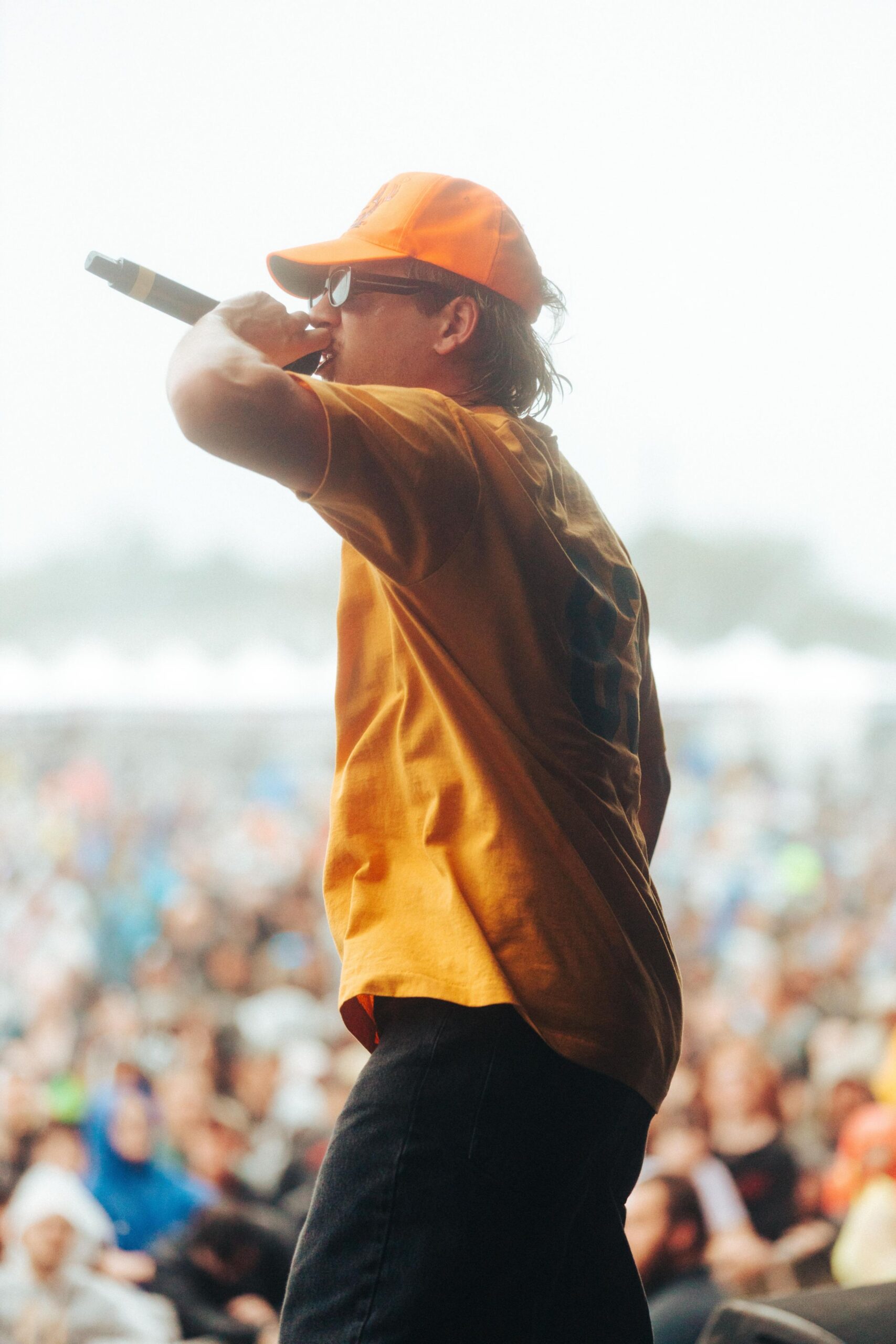 Rap duo Joey Valence & Brae perform on the Decibel Stage at Louder